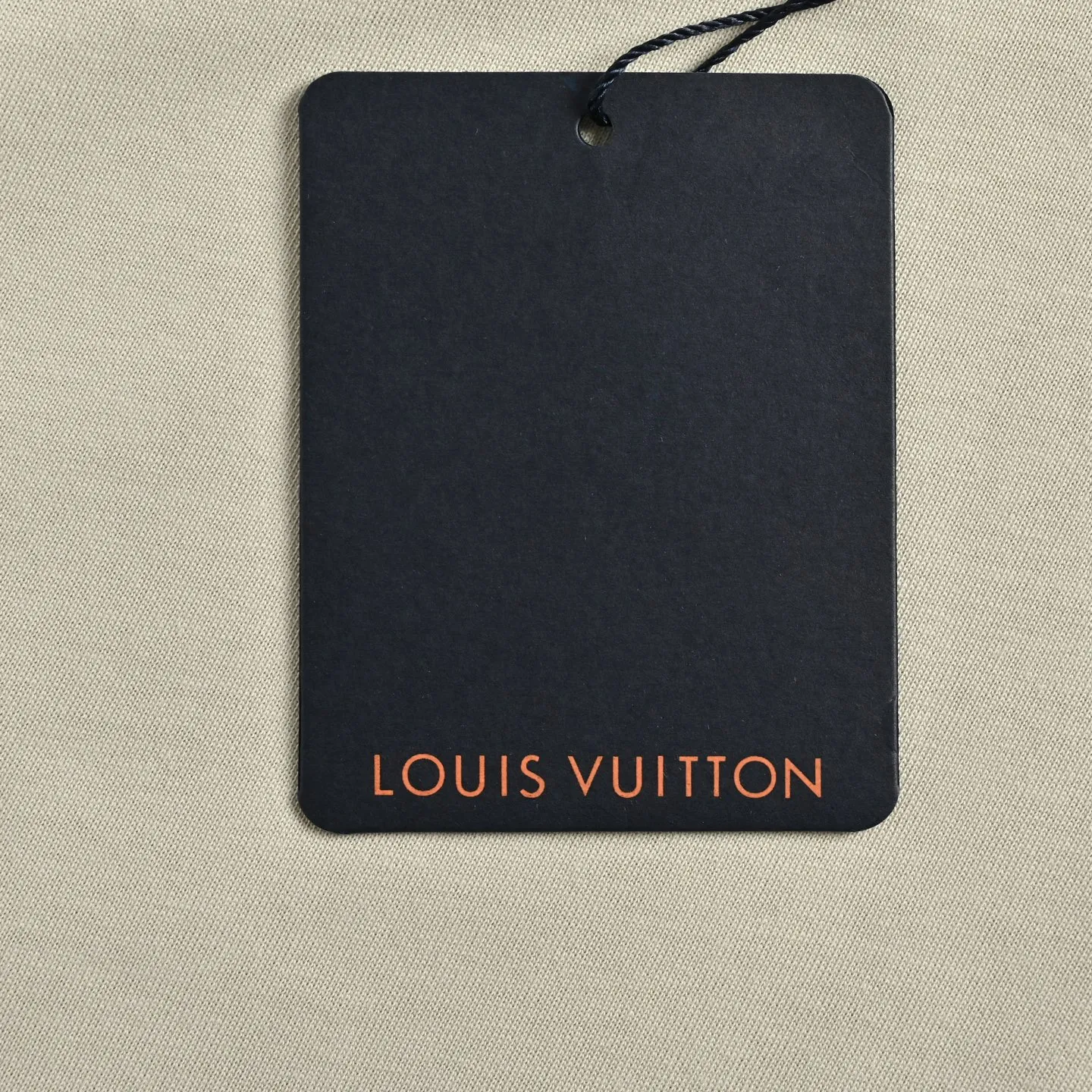 Louis Vuitton/Louis Vuitton embroidered small label short sleeves
